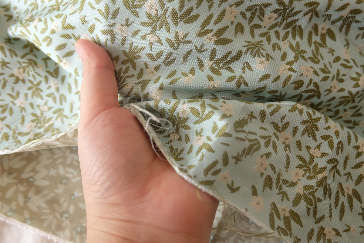 Sage Botanical Brocade – 2.7 yd