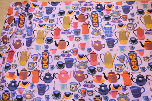 Teatime Print Cotton — 1.6 yd