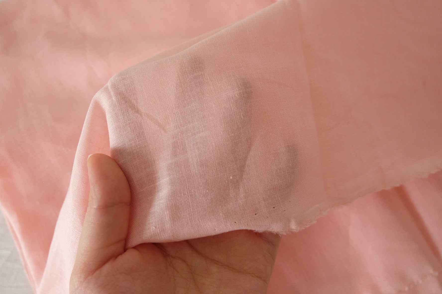 Soft Peach Pure Hemp — 2.19 yd