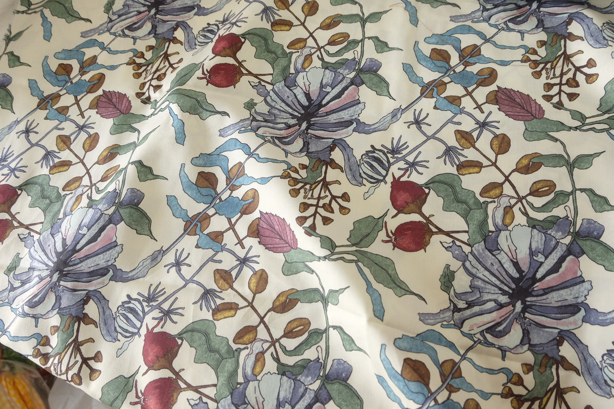 Botanical Linen Cotton Denim – 2.2 yd