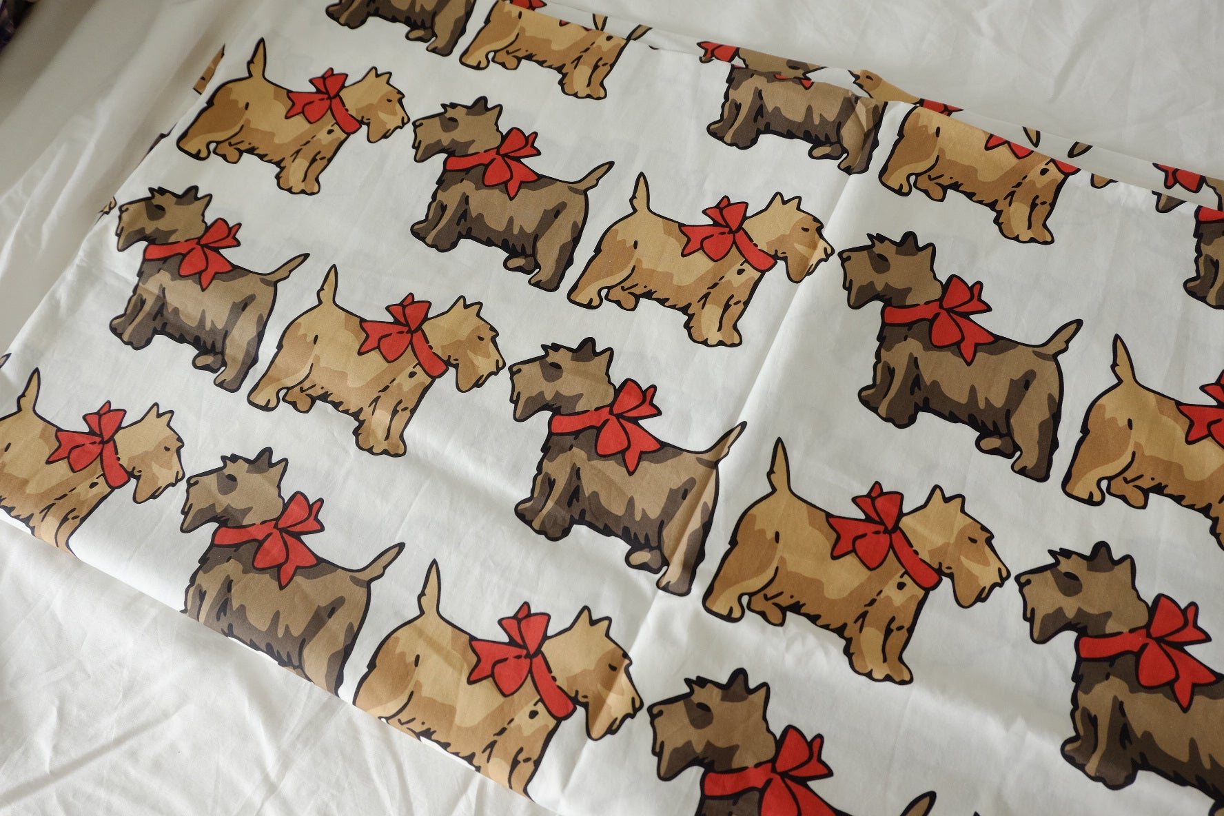Scottie Dog High-Density Cotton Poplin – 1.6 yd