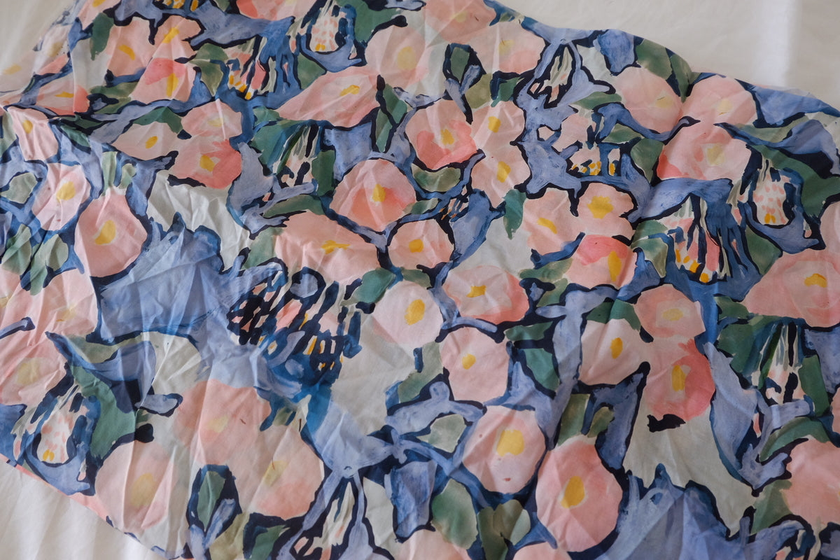 Watercolor Blossom Cotton Lawn – 1.31 / 1.97 yd