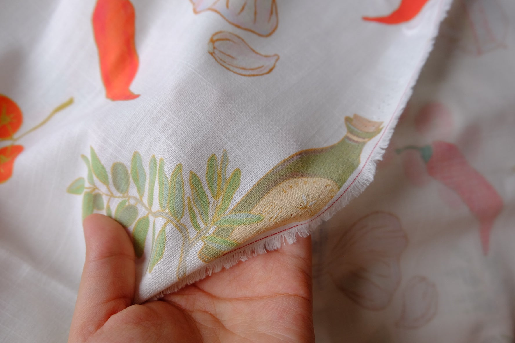 Mediterranean Pantry Linen Cotton Slub – 2.2 yd