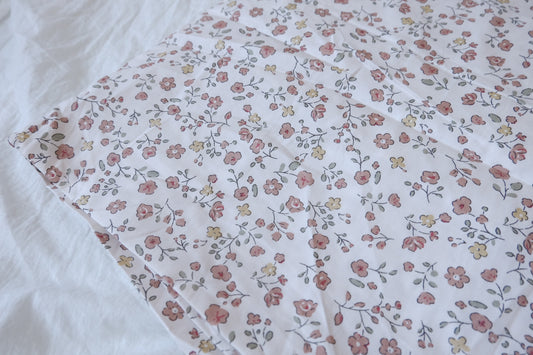 Soft Pastel Ditsy Floral Cotton Fabric - 3.28 yd