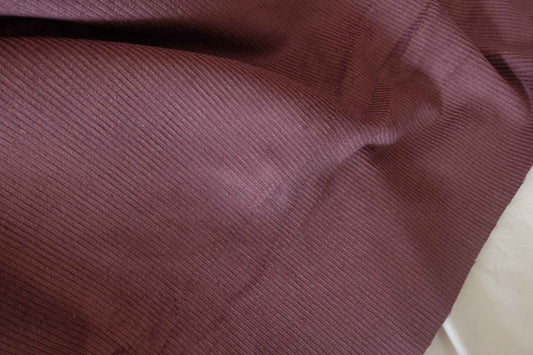 Dusty Plum Heavyweight Cotton Corduroy – 2.2 yd