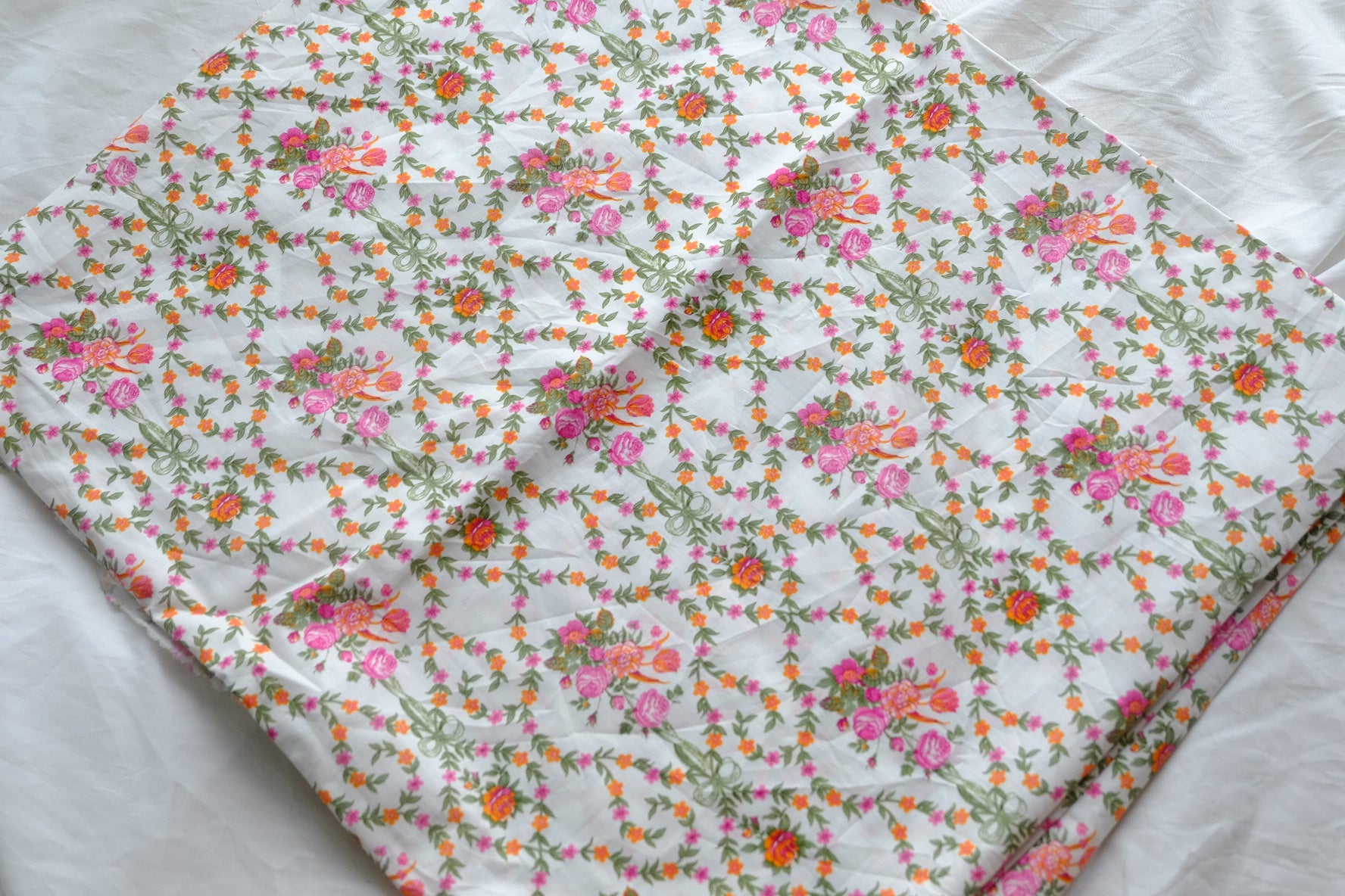 Vintage Garland Structured Cotton Poplin – 1.9 yd
