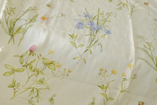 Botanical Cupro Linen Fabric – 3.3 yd