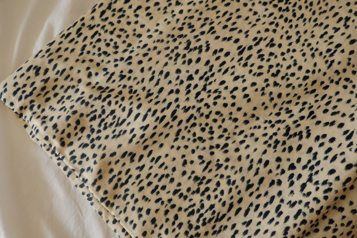 Wild Instinct – Spotted Animal Print Cotton Fabric – 3.28 yd