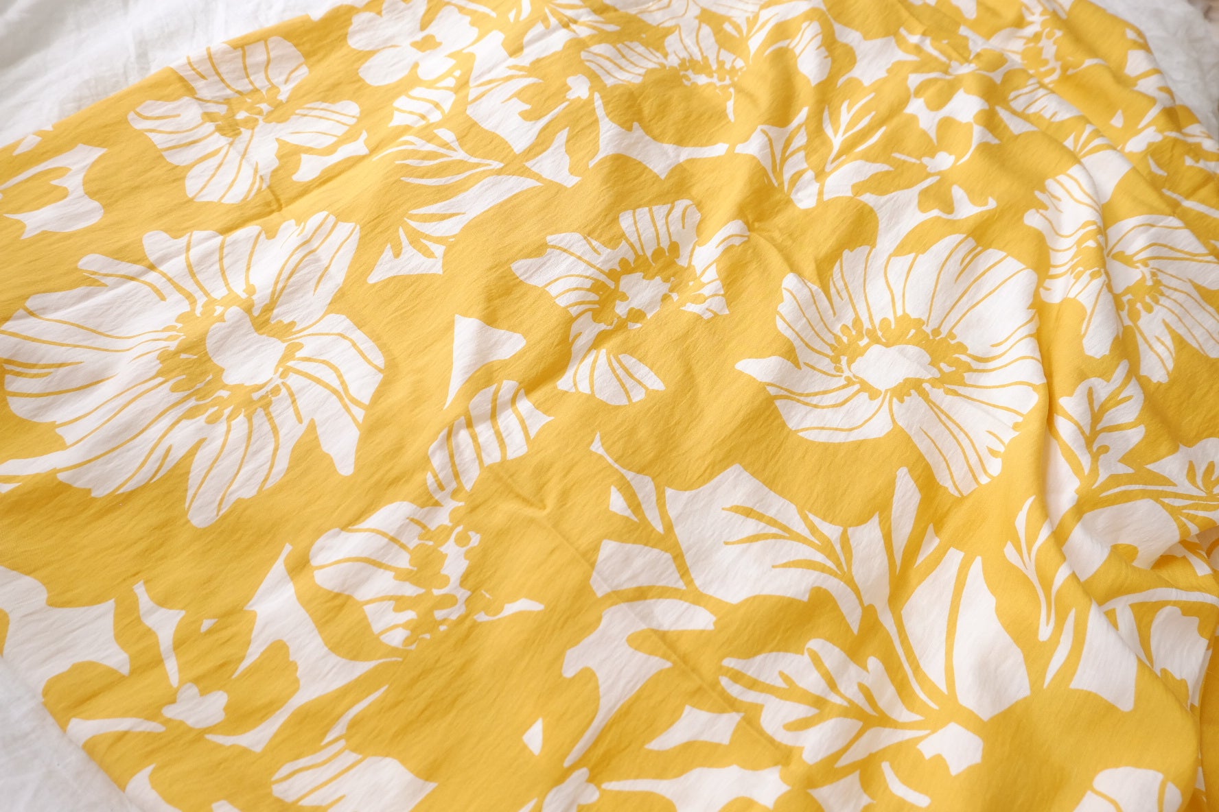 Sunflower Yellow Tencel Cotton, 1.6 Yards