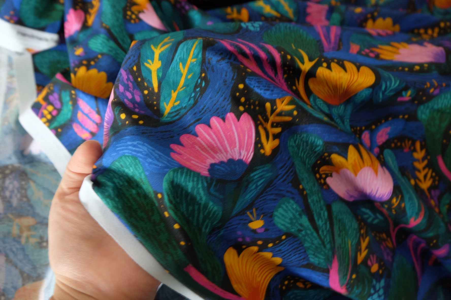Midnight Garden Cotton – 1.20 yd