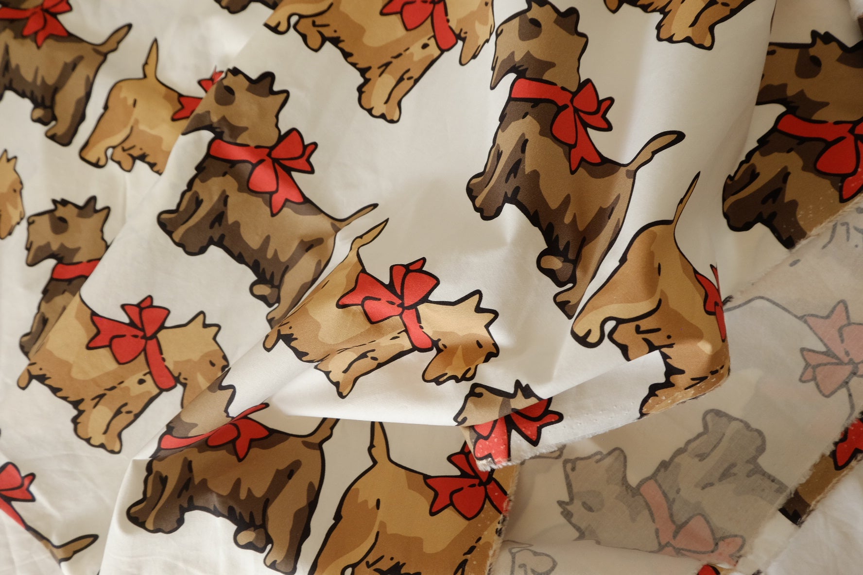 Scottie Dog High-Density Cotton Poplin – 1.6 yd