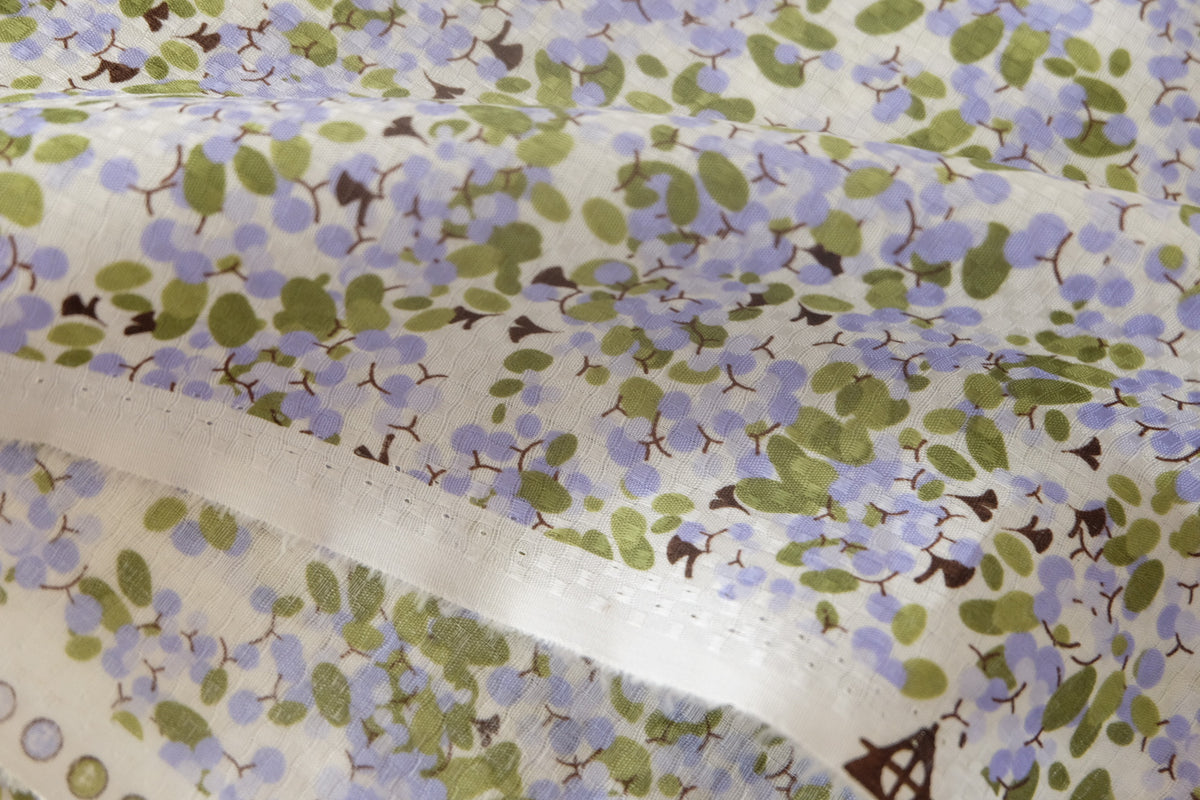 Hydrangea Jacquard Cotton – 1.6 yd