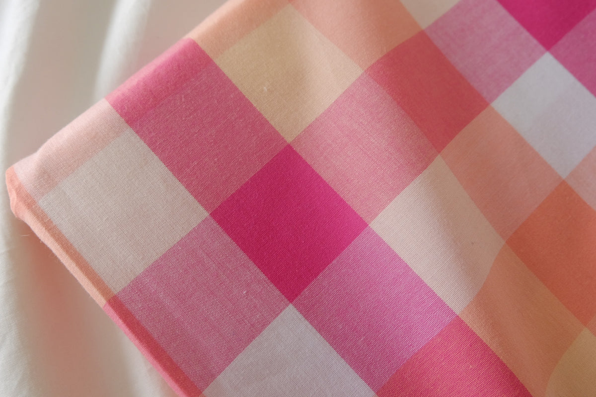 Blush Sorbet Yarn-Dyed Combed Cotton – 3.3 yd