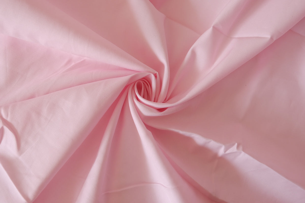 Blush Pink –Cotton Sateen Fabric – 3.28 yd