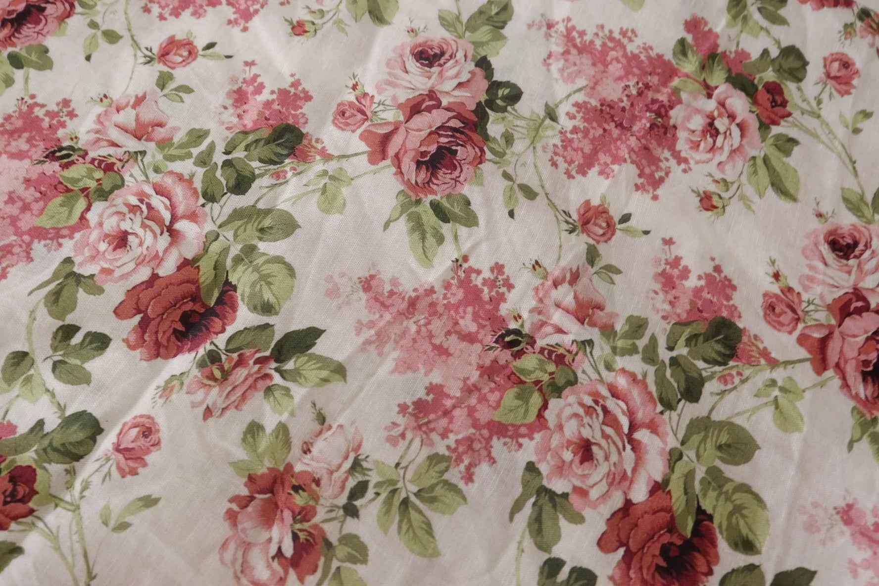 Vintage Rose Garden Tencel Cotton – 3.3 yd