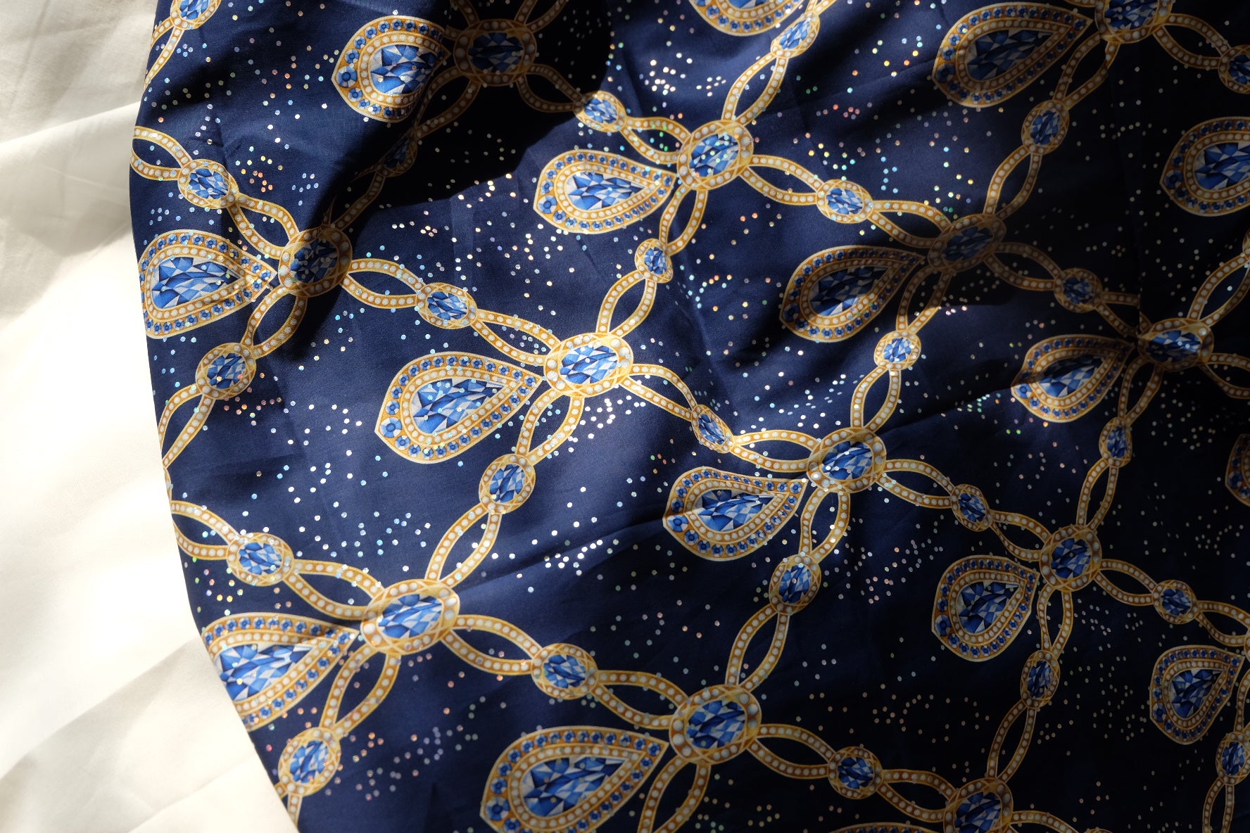 Jeweled Chain Cotton Lawn – 2.1 Yards