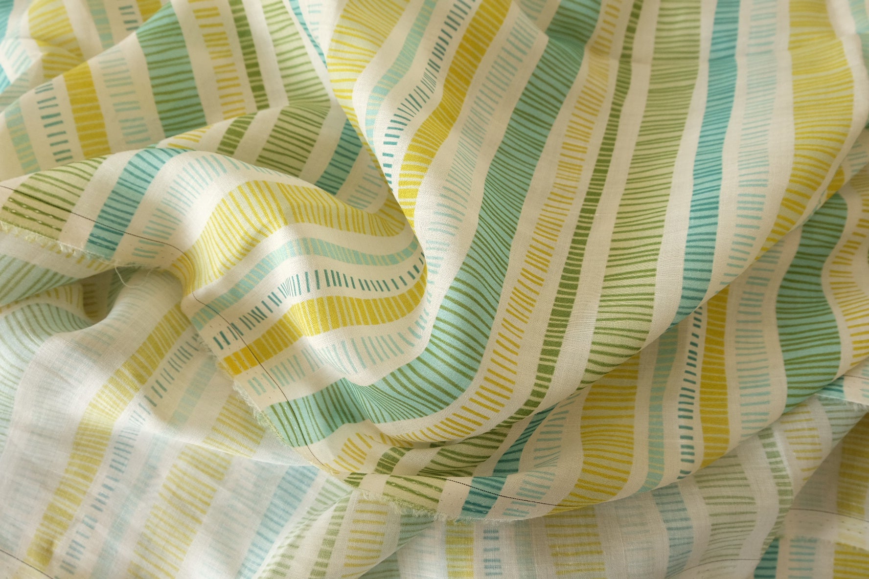 Seaside Stripe Fine Ramie – Sold by the Meter