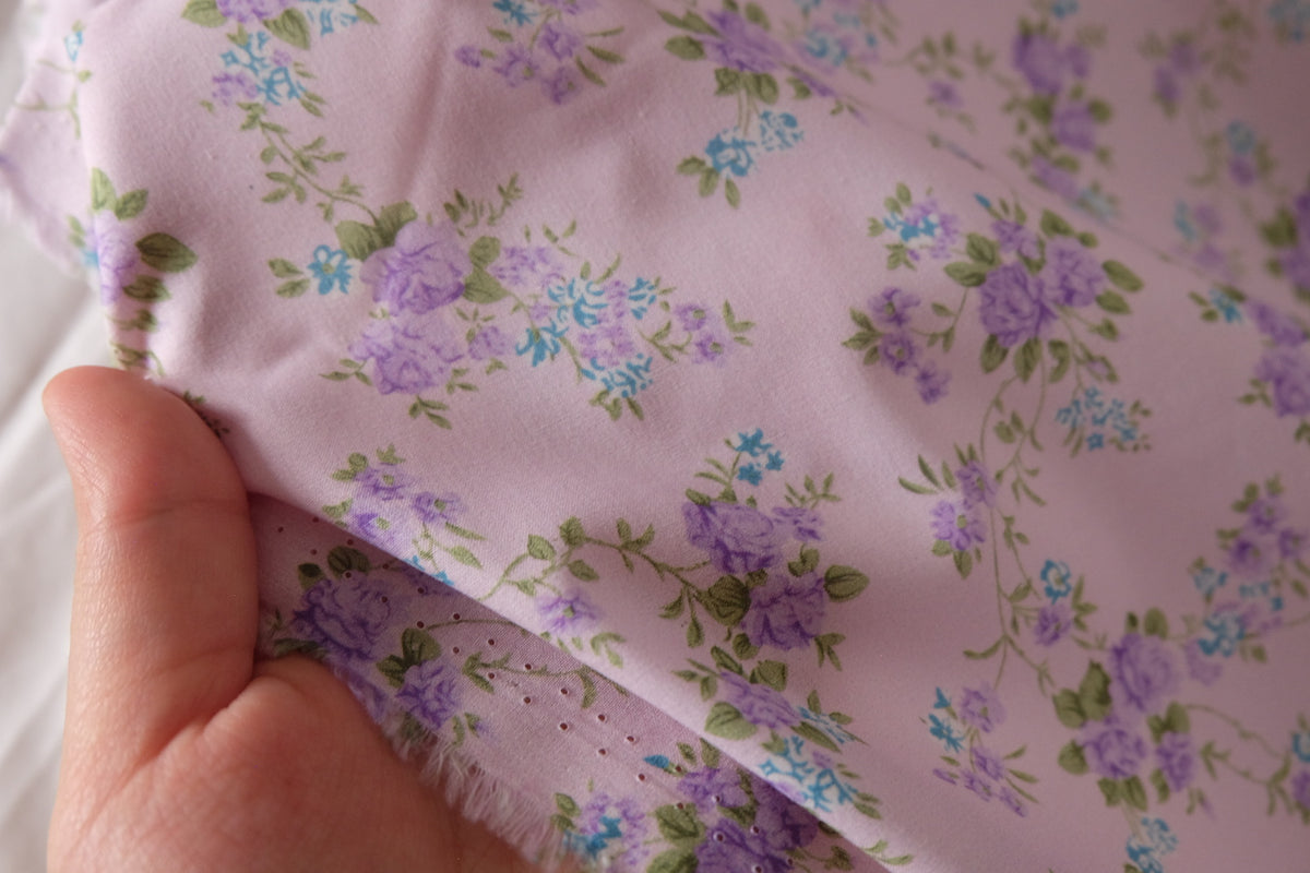 Lavender Rose 60s Cotton Poplin — 4.05 yd