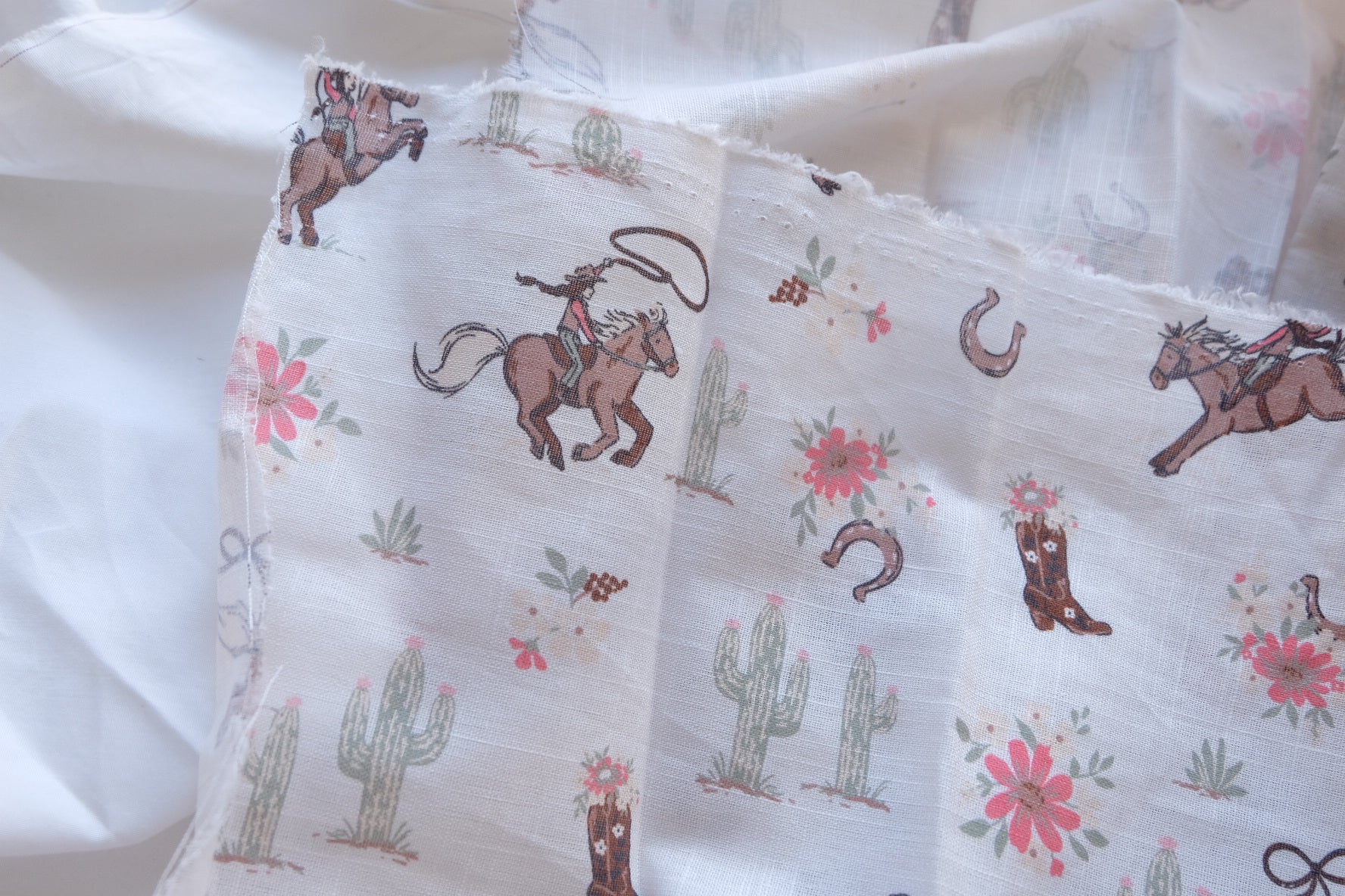 Western Cowboy Cotton Linen – 2.2 yd