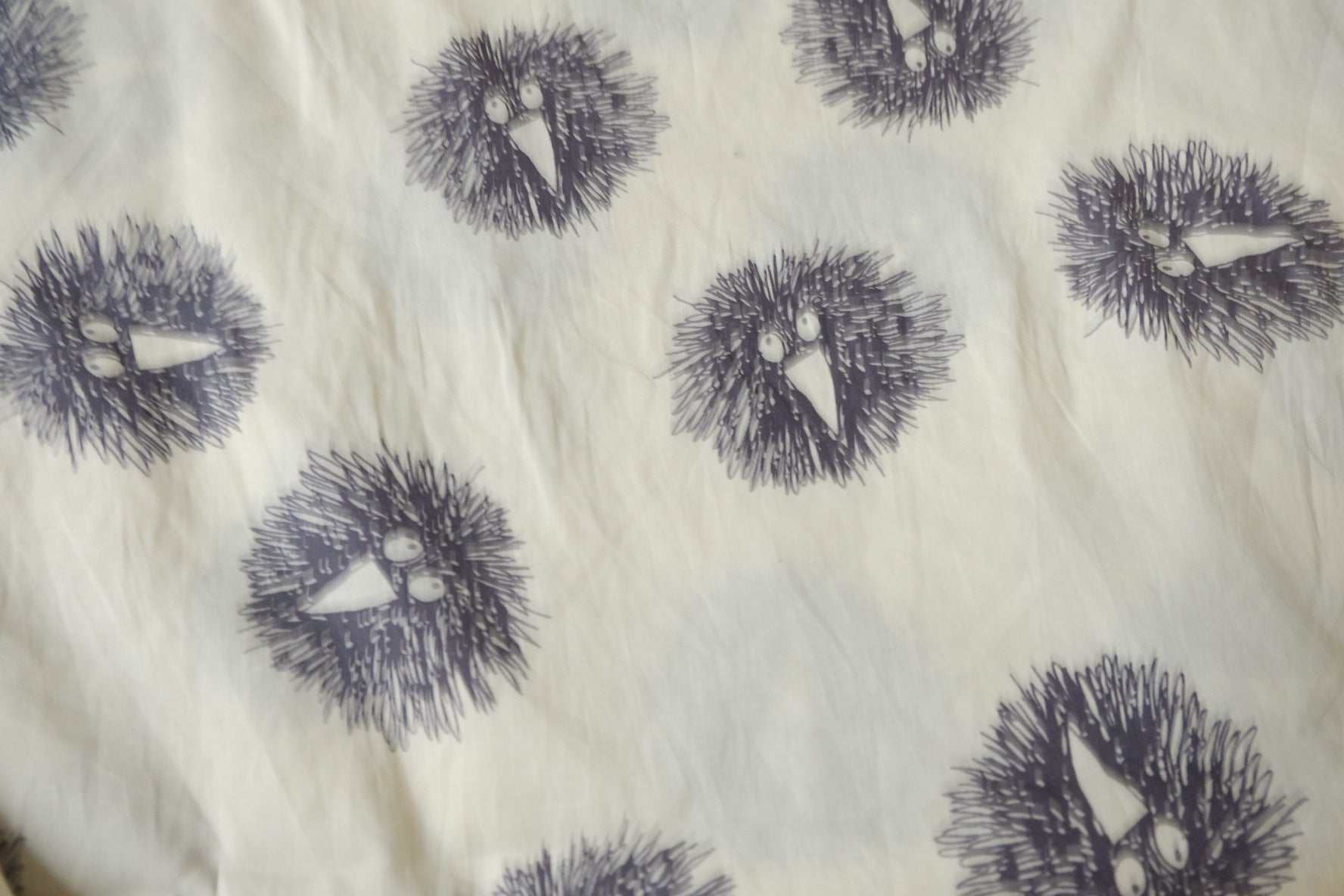 Little Hedgehog Cotton Poplin Fabric — 3.28 yd