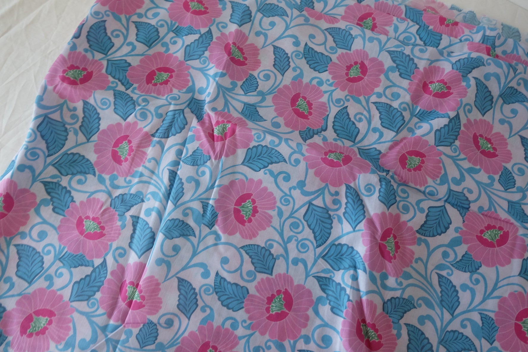 Ultra Lightweight Cotton Voile Fabric –3.1 yards