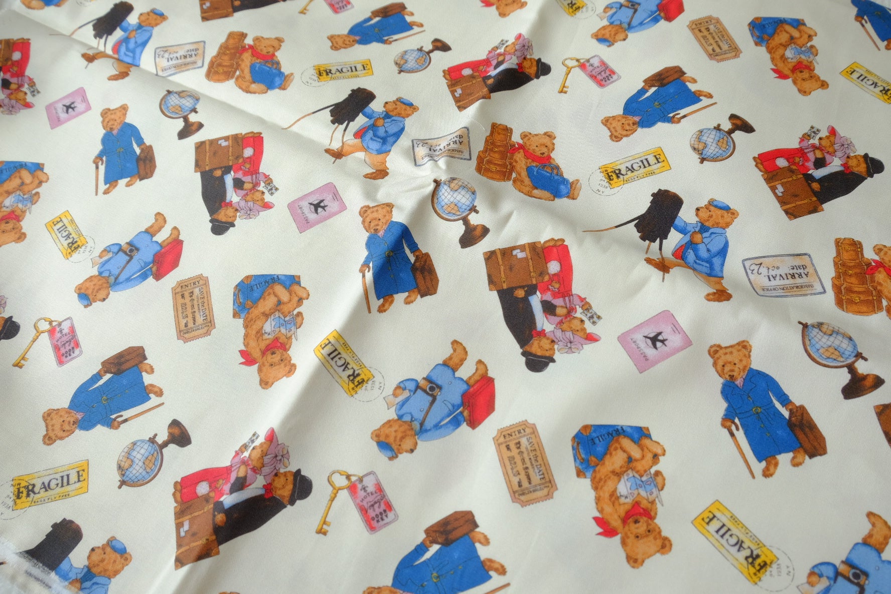 Travel Bear Cotton Twill, 2.2 Yards