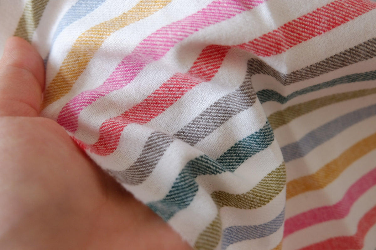 Candy Stripe – Soft Yarn-Dyed Cotton | 3.3 yards