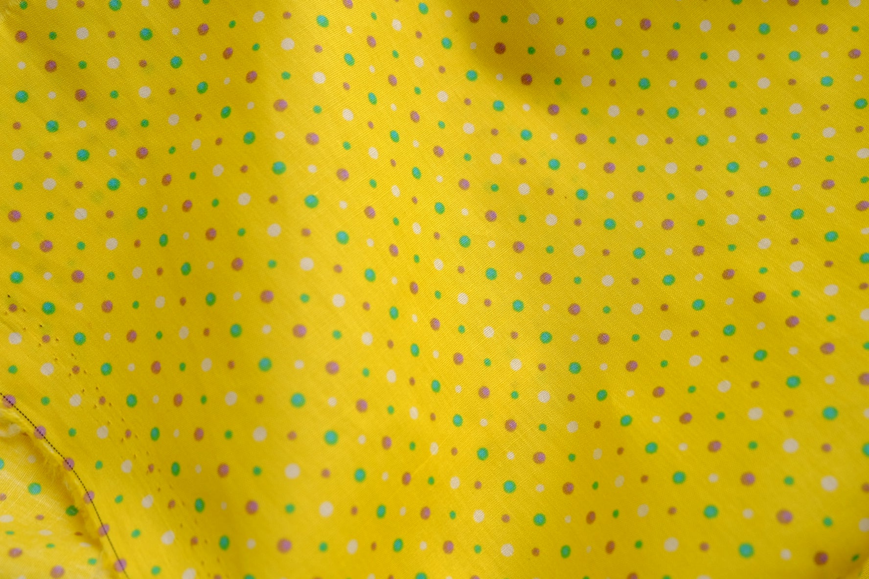 Yellow Confetti Dot Cotton – 2.2 yd