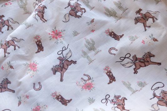 Western Cowboy Cotton Linen – 2.2 yd
