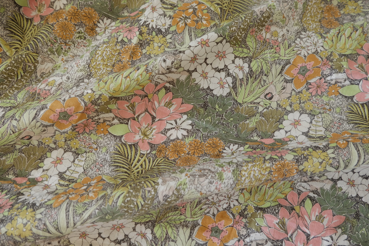 Secret Garden – Woodland Animals Cotton Sateen | 2.2 yards