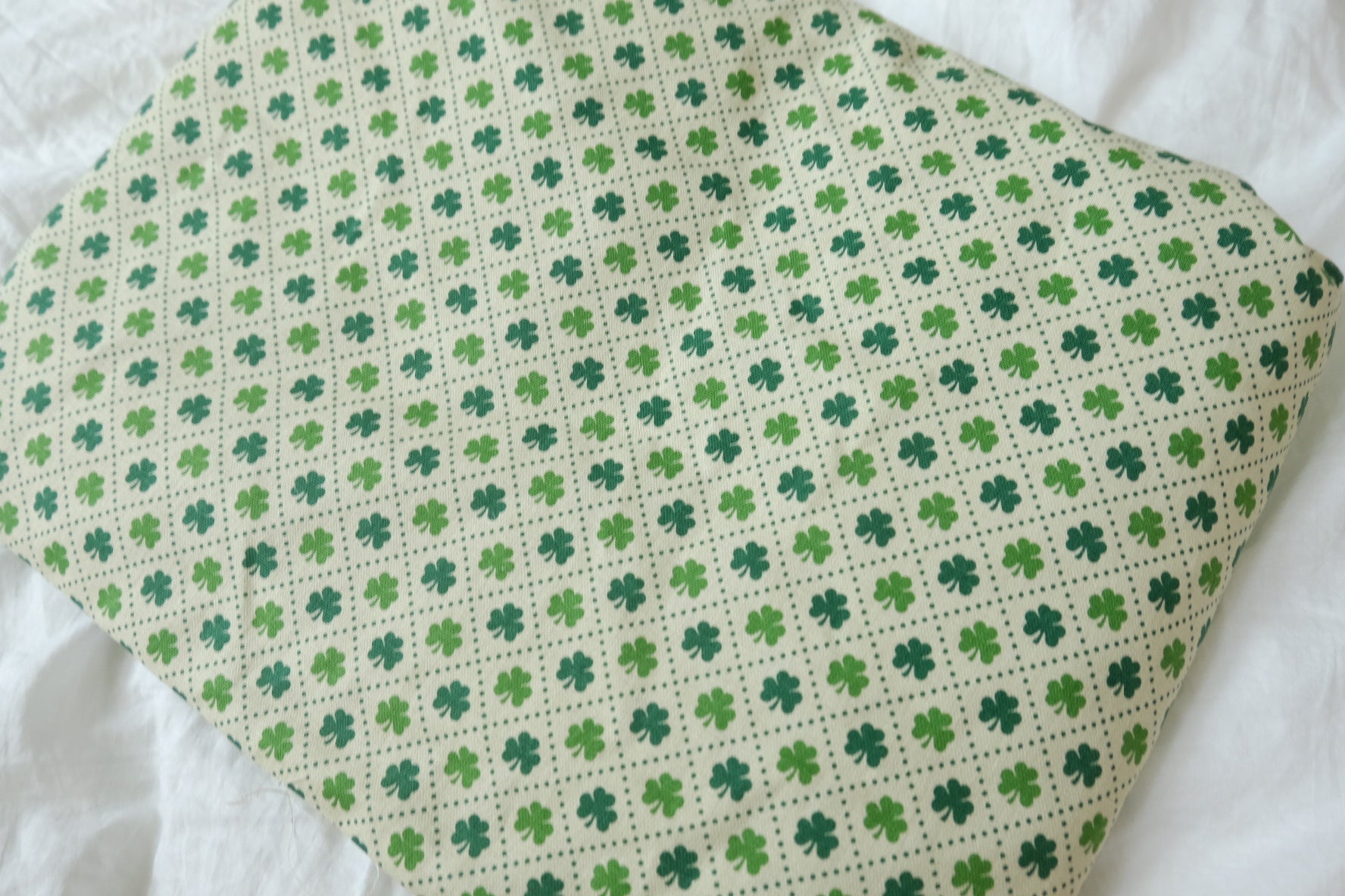 Green Clover Heavy Cotton Linen, 2 Yards