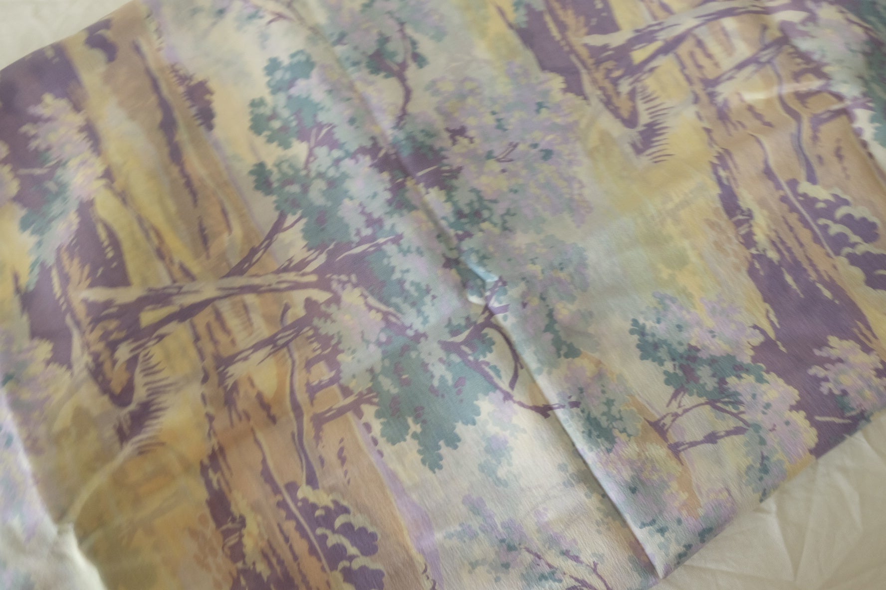 Misty Garden Lightweight Tencel Cotton Fabric - 2.2 yd / 4.4 yd