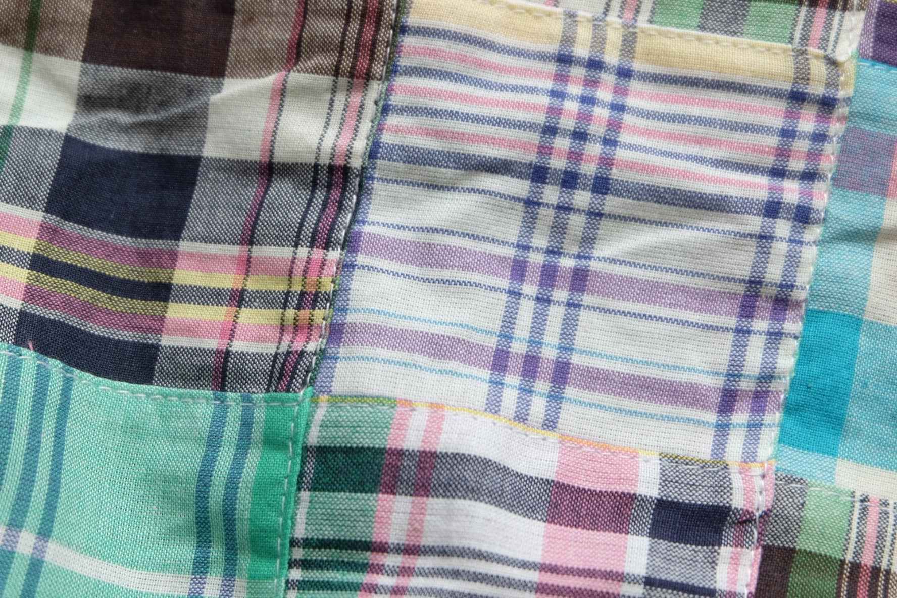 Hand-Pieced Patchwork Cotton — 2.2 yd
