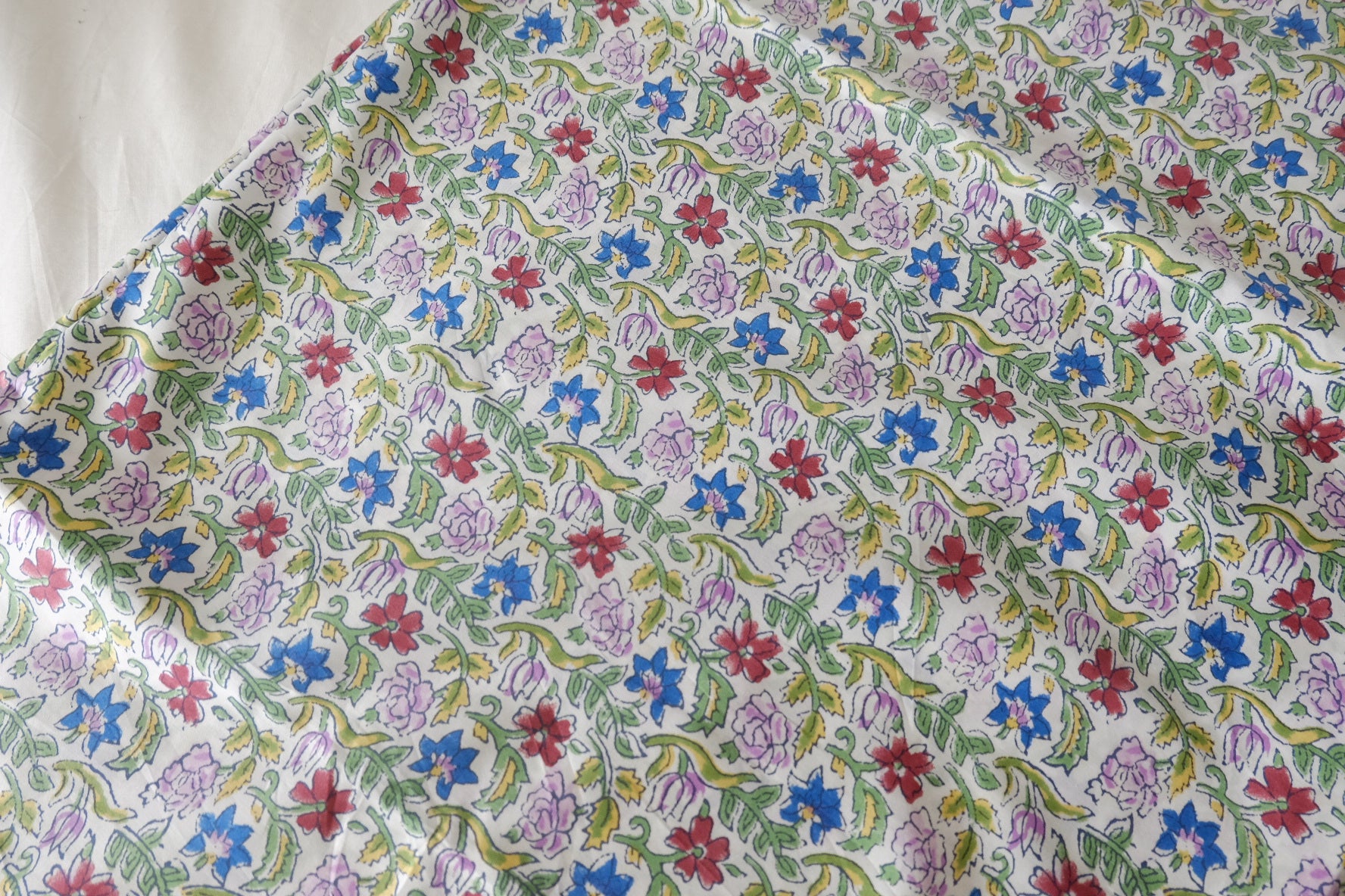Floral High Count Cotton Poplin Fabric – 3.3 yd