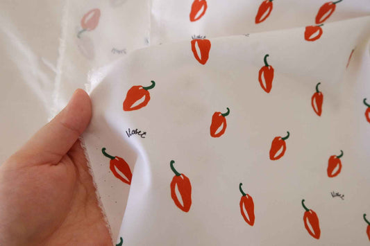 Red Pepper Cotton Poplin – 2.2 yd