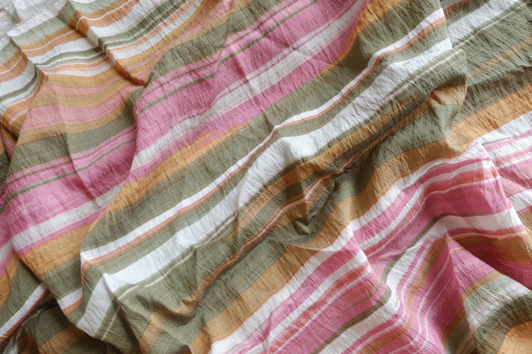 Soft Retro Stripe Tencel Cotton – 3.3 yd