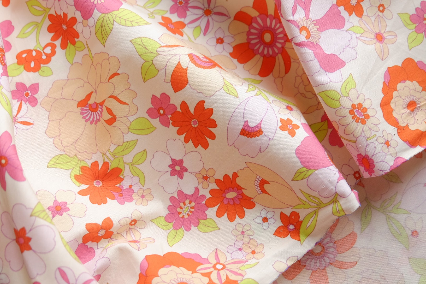 Retro Garden Cotton Poplin – 2.7 yd
