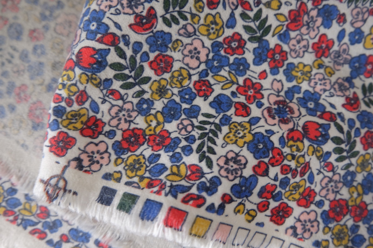 Colorful Meadow – Soft Brushed Cotton Fabric | 3.3 yards