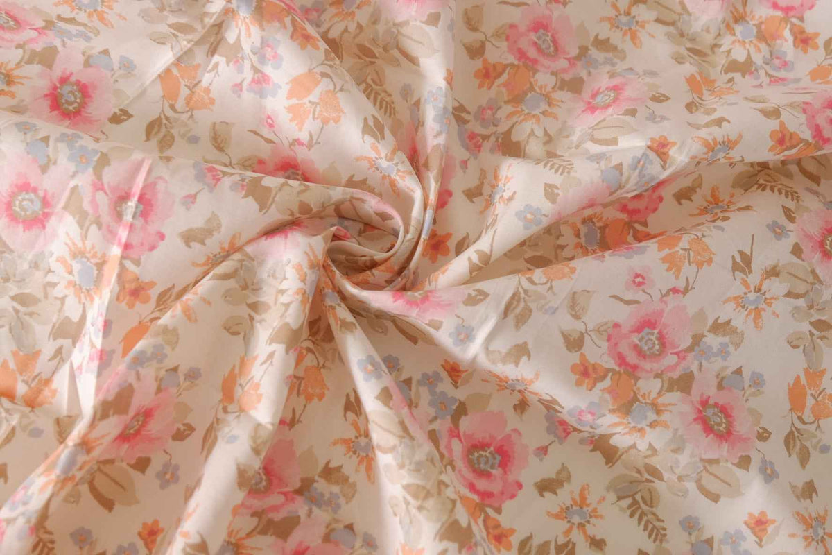 Soft Vintage Floral Cotton Lawn — 2.19 yd