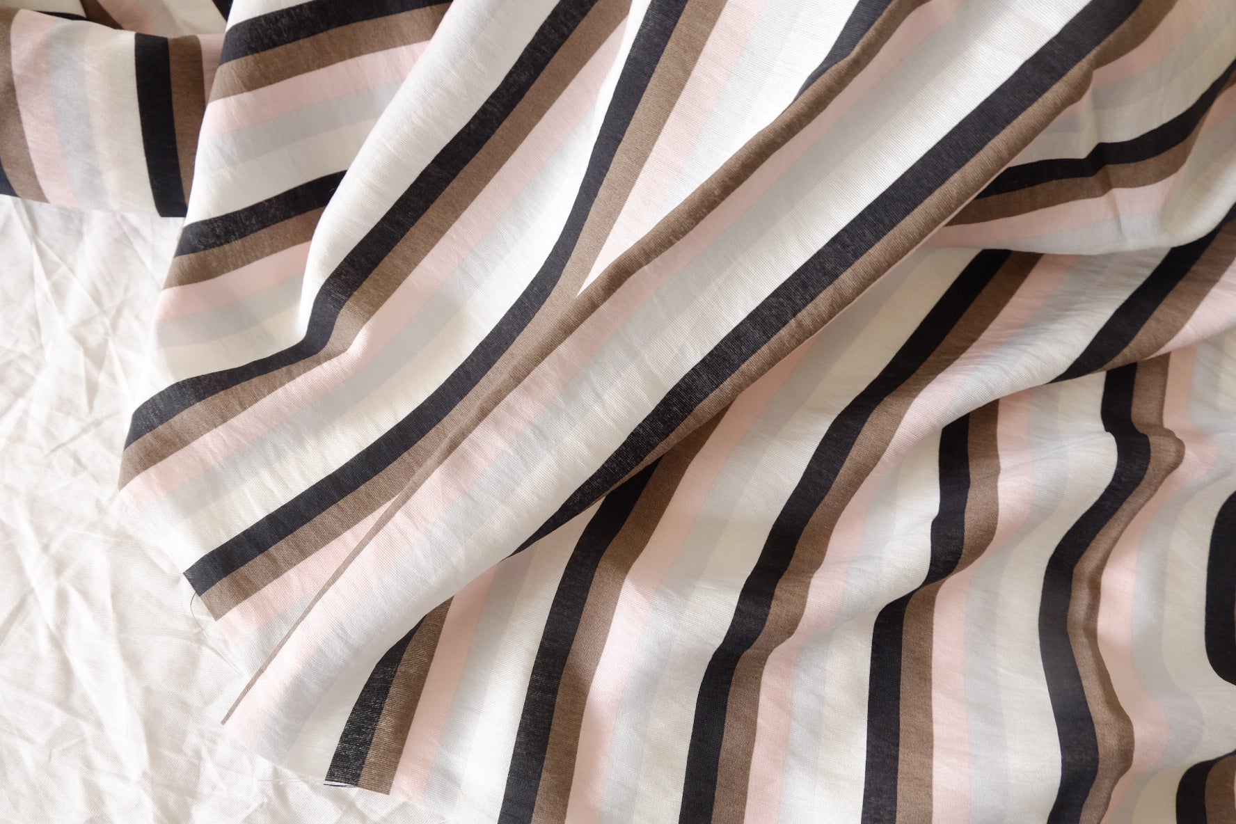 Soft Stripe Lyocell Cotton Linen – 2.19 yd