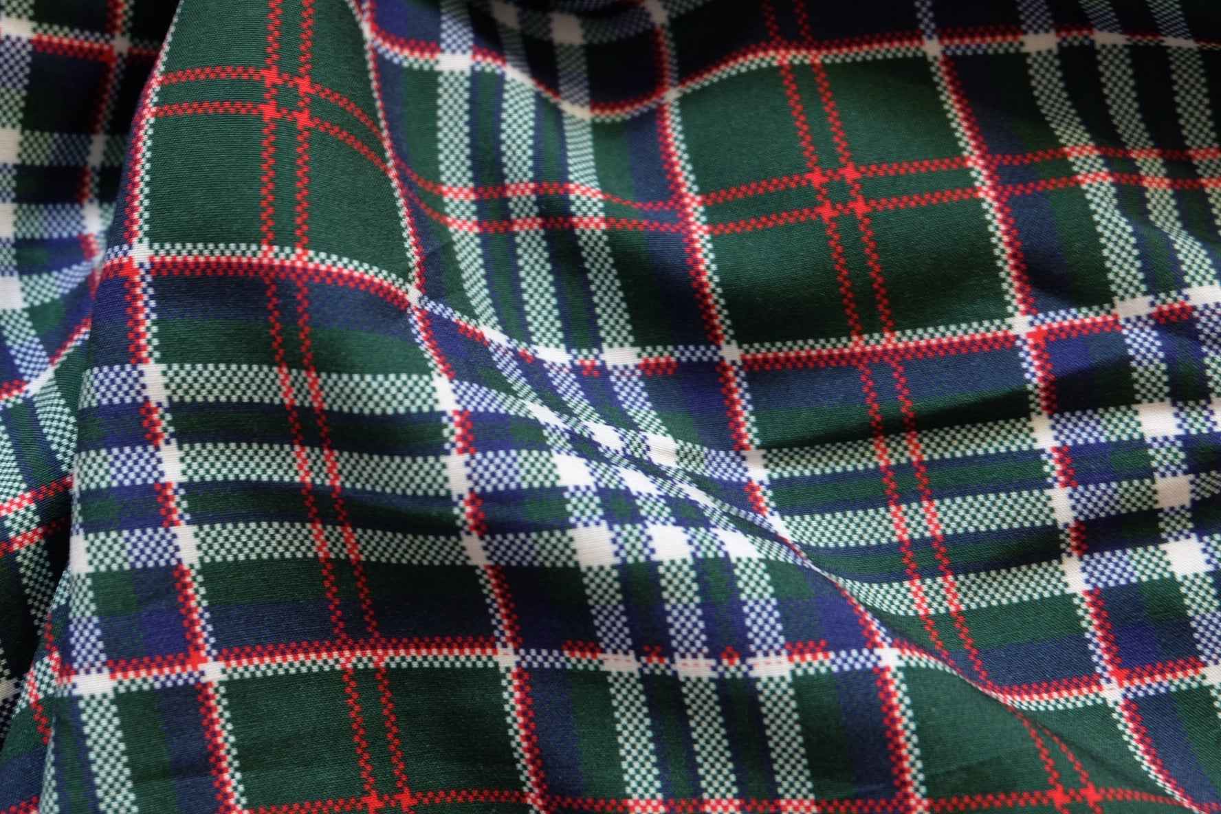 3 for 58 | Soft Plaid Cotton Fabric — 3.28 Yards