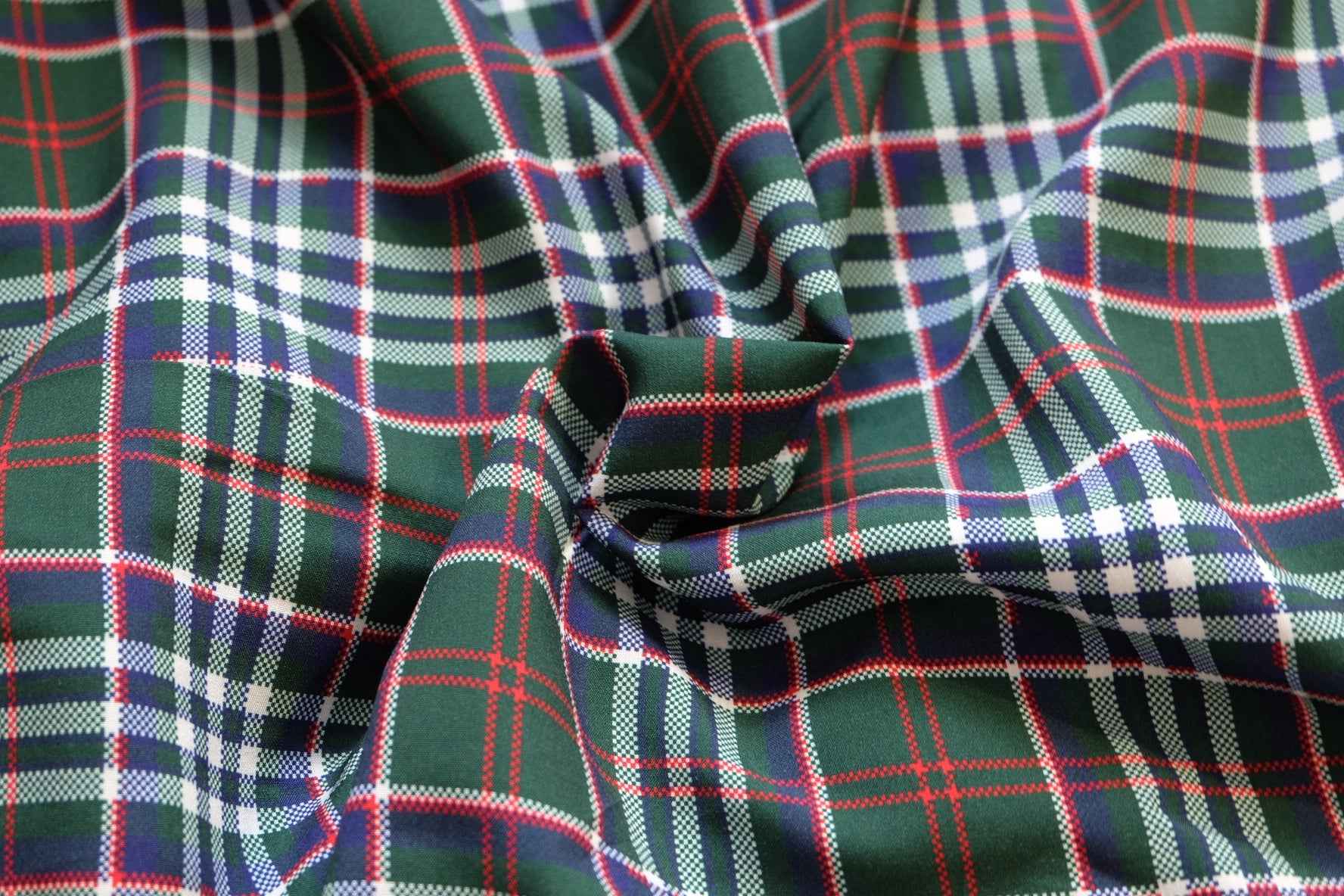 3 for 58 | Soft Plaid Cotton Fabric — 3.28 Yards