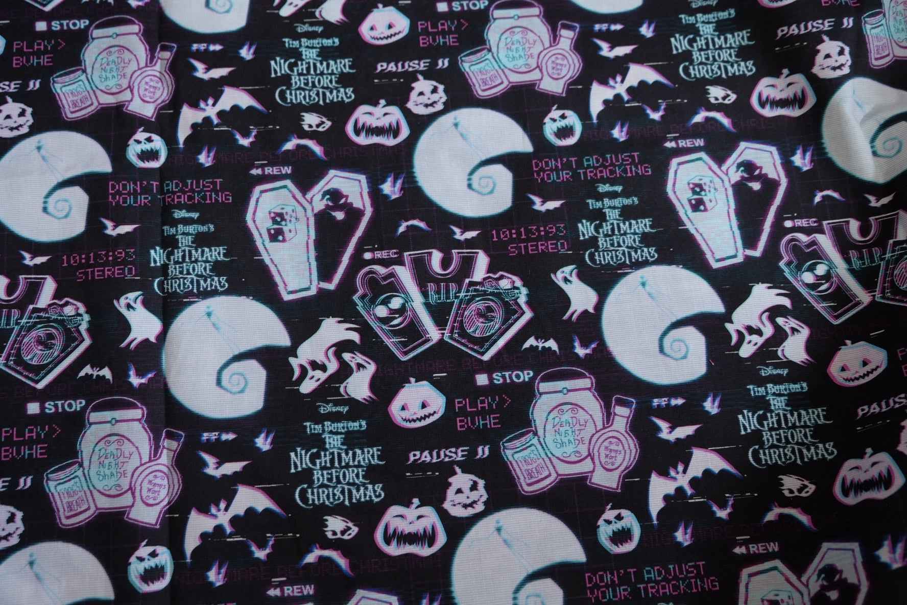 3 for 58 | Spooky Novelty Cotton Fabric — 2.19 Yards
