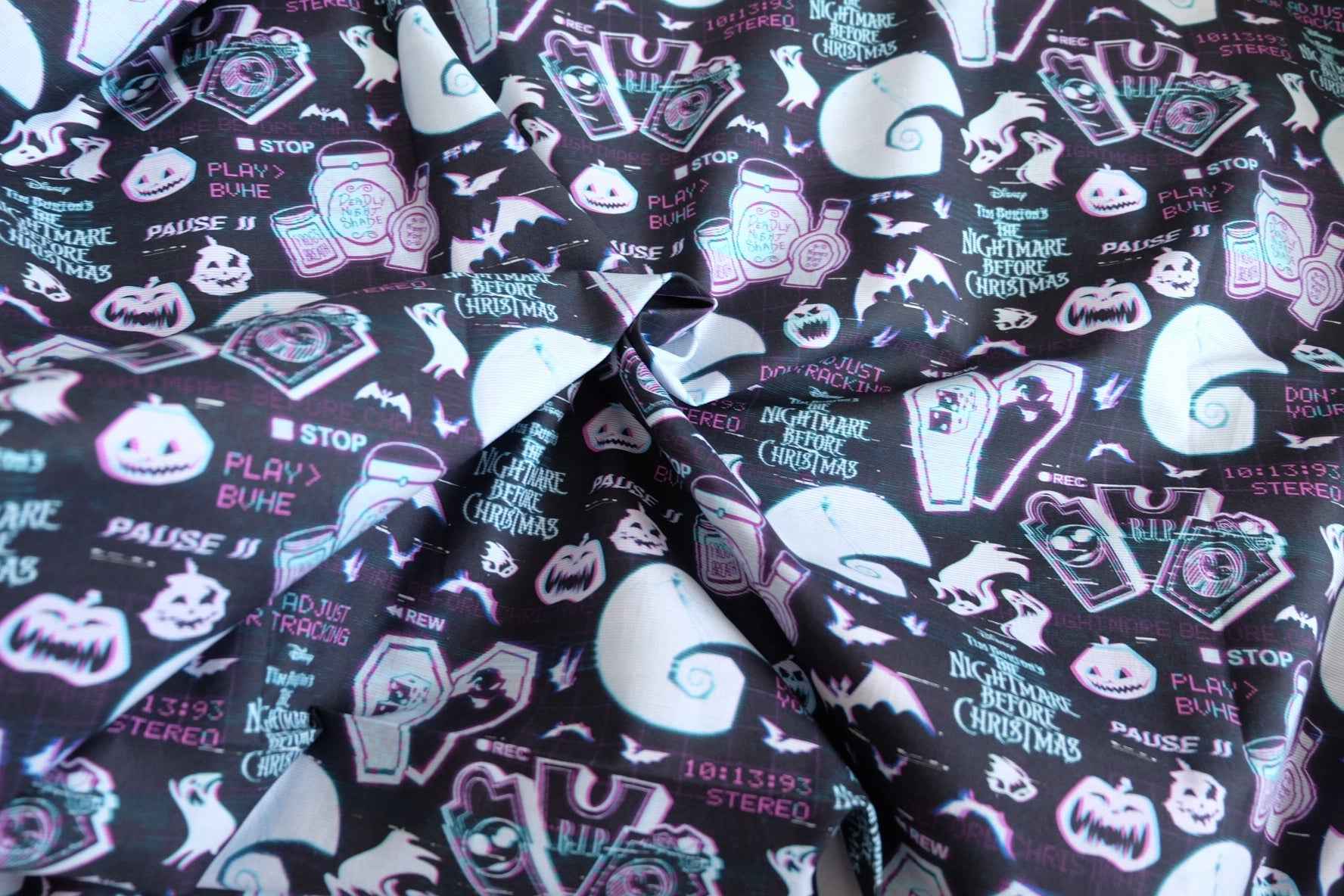 3 for 58 | Spooky Novelty Cotton Fabric — 2.19 Yards