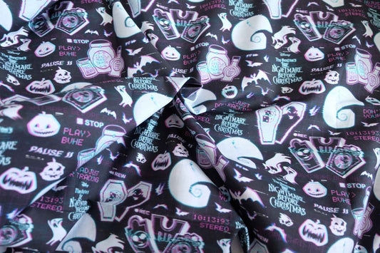 3 for 58 | Spooky Novelty Cotton Fabric — 2.19 Yards