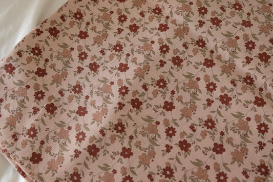 Autumn Ditsy Floral Linen Cotton – 2.2 yd