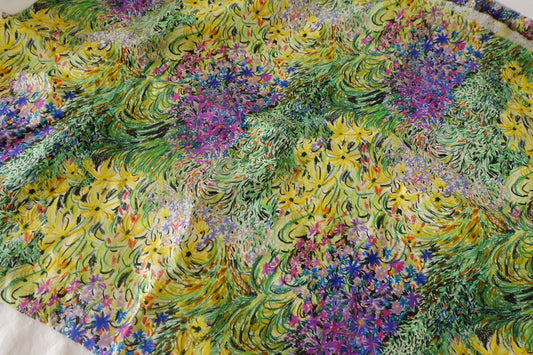Painterly Garden Cotton Lawn – 2.2 yd