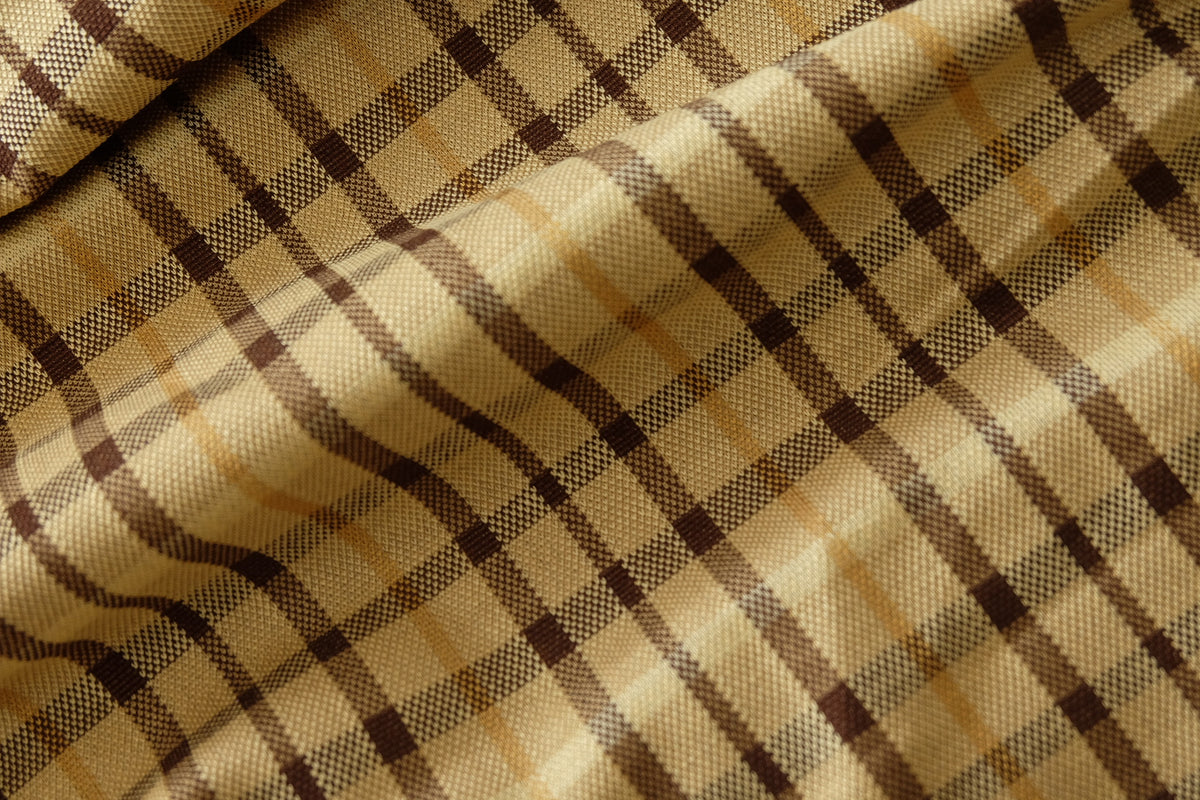 Warm Plaid Cotton Knit – Sold by the Meter