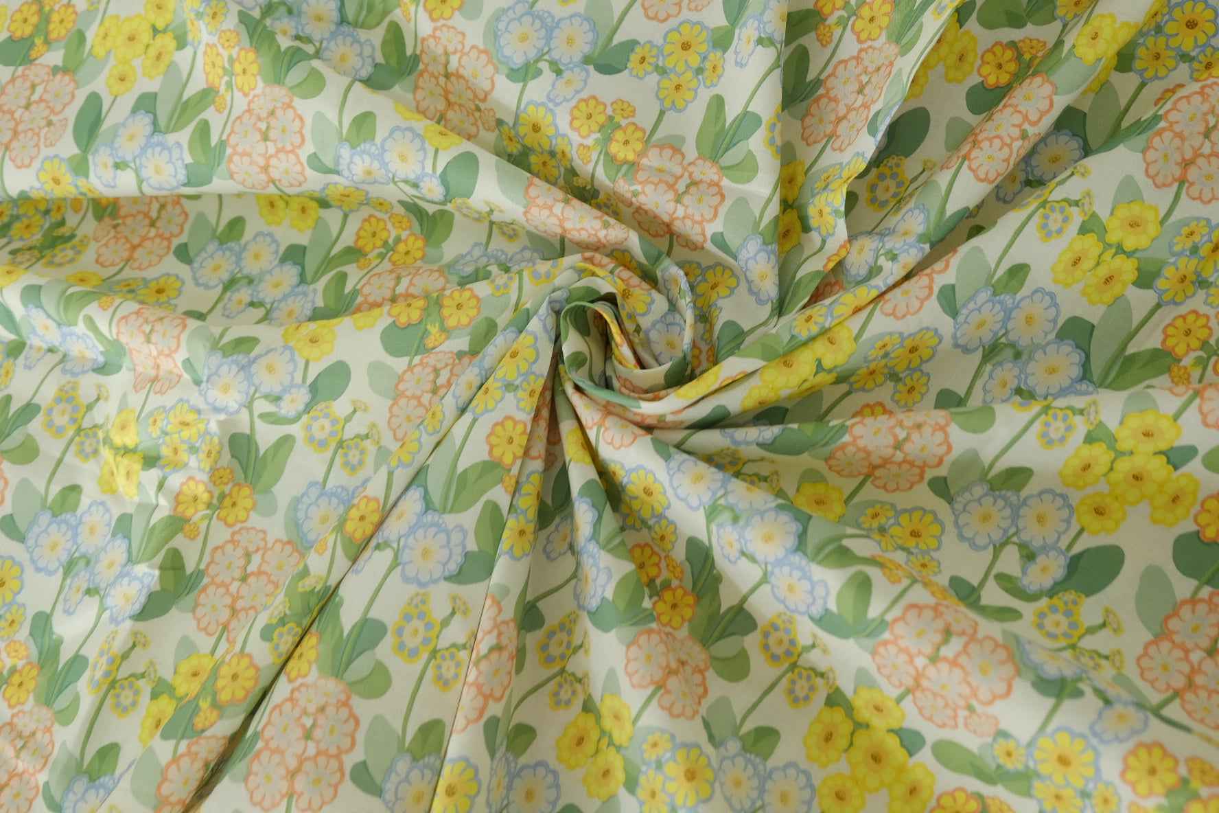 Sunny Meadow Floral Cotton Lawn – 3.3 yd