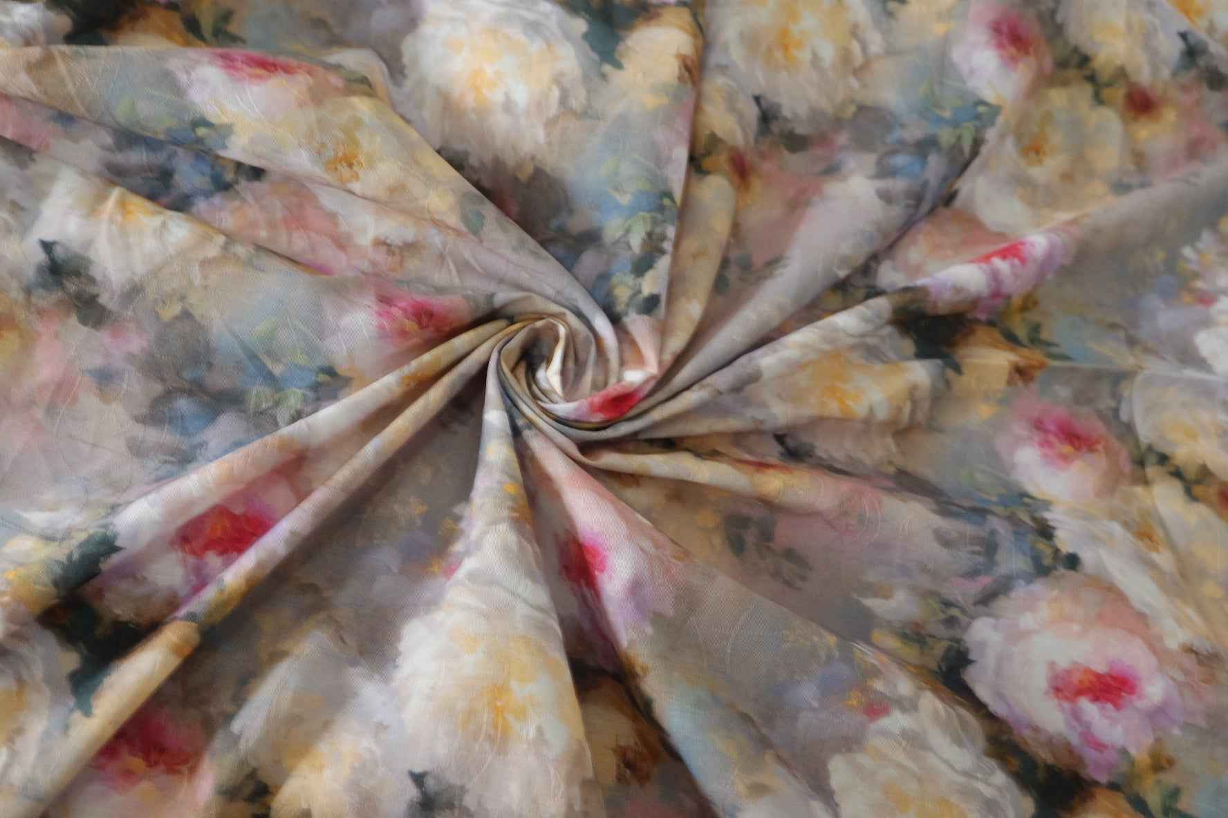 Misty Peony Jacquard Cotton – 3.3 yd